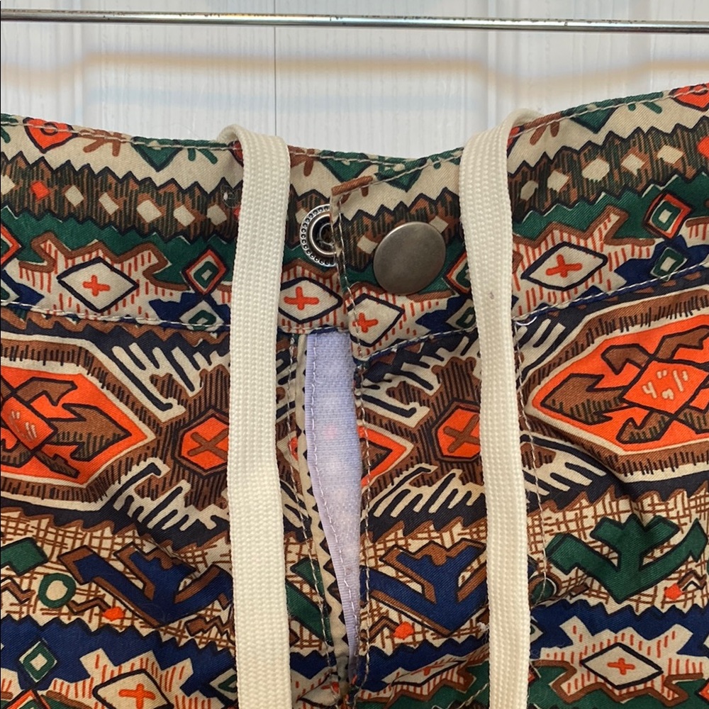 Obey Geometric Patterned Trunks - Orange, Green, … - image 3